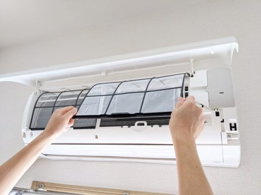 エアコン掃除の画像